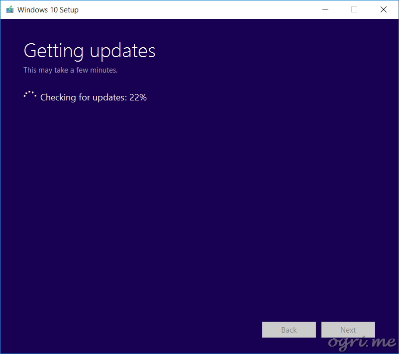 repair install win10 02 getting updates