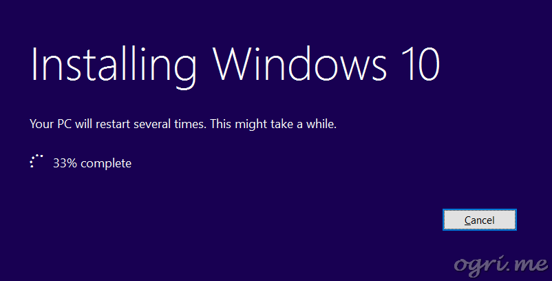 repair install win10 06 init installation